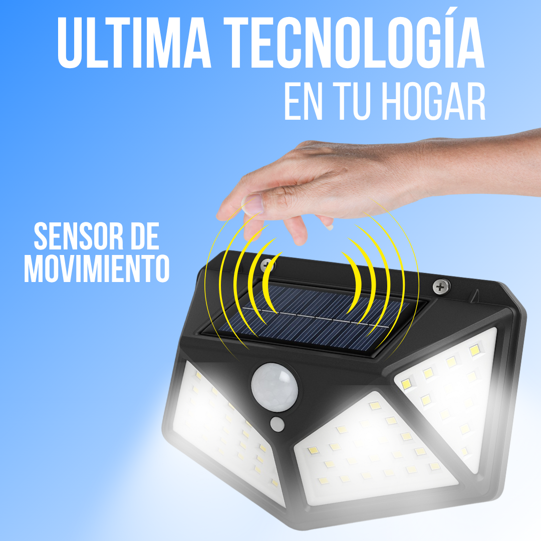 Arbotante LED Solar Minimalista – Iluminación Exterior