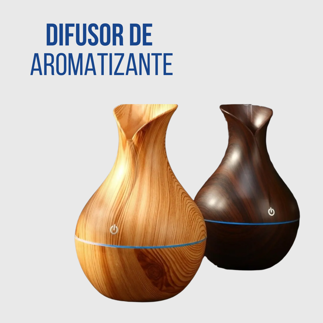 Difusor Inteligente de Aromatizantes con Luz LED